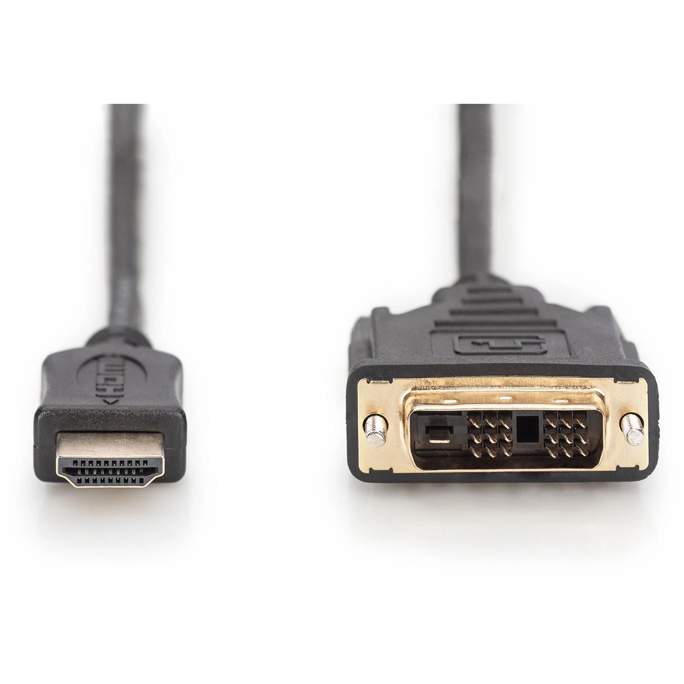 Assmann Electronic ASSMANN HDMI į DVI-D 18+1 laidas 3m juodas masinis