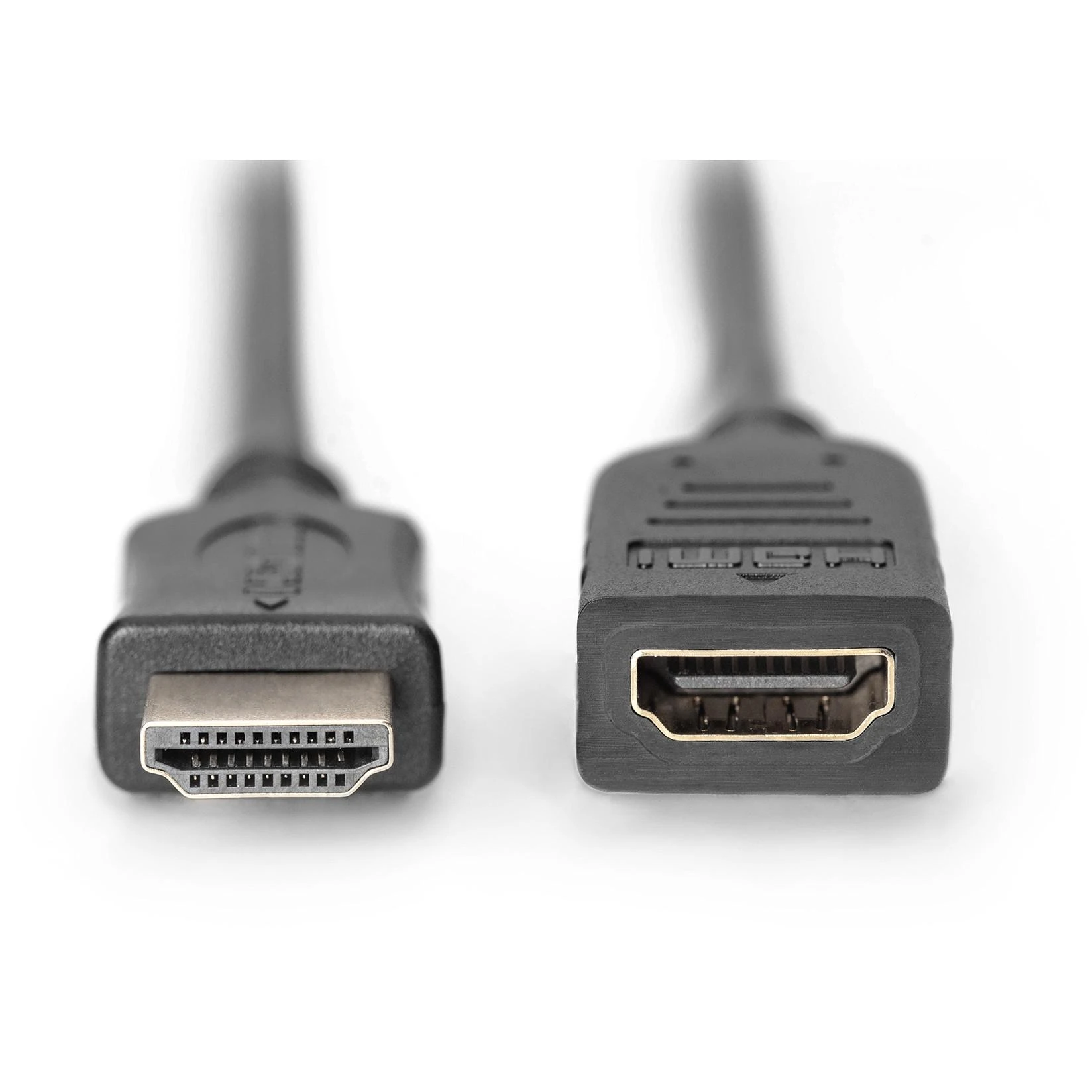 Assmann Electronic ASSMANN HDMI High Speed ilgintuvas A tipas M/F 3.0m su Ethernet Ultra HD 24p auksinis bl