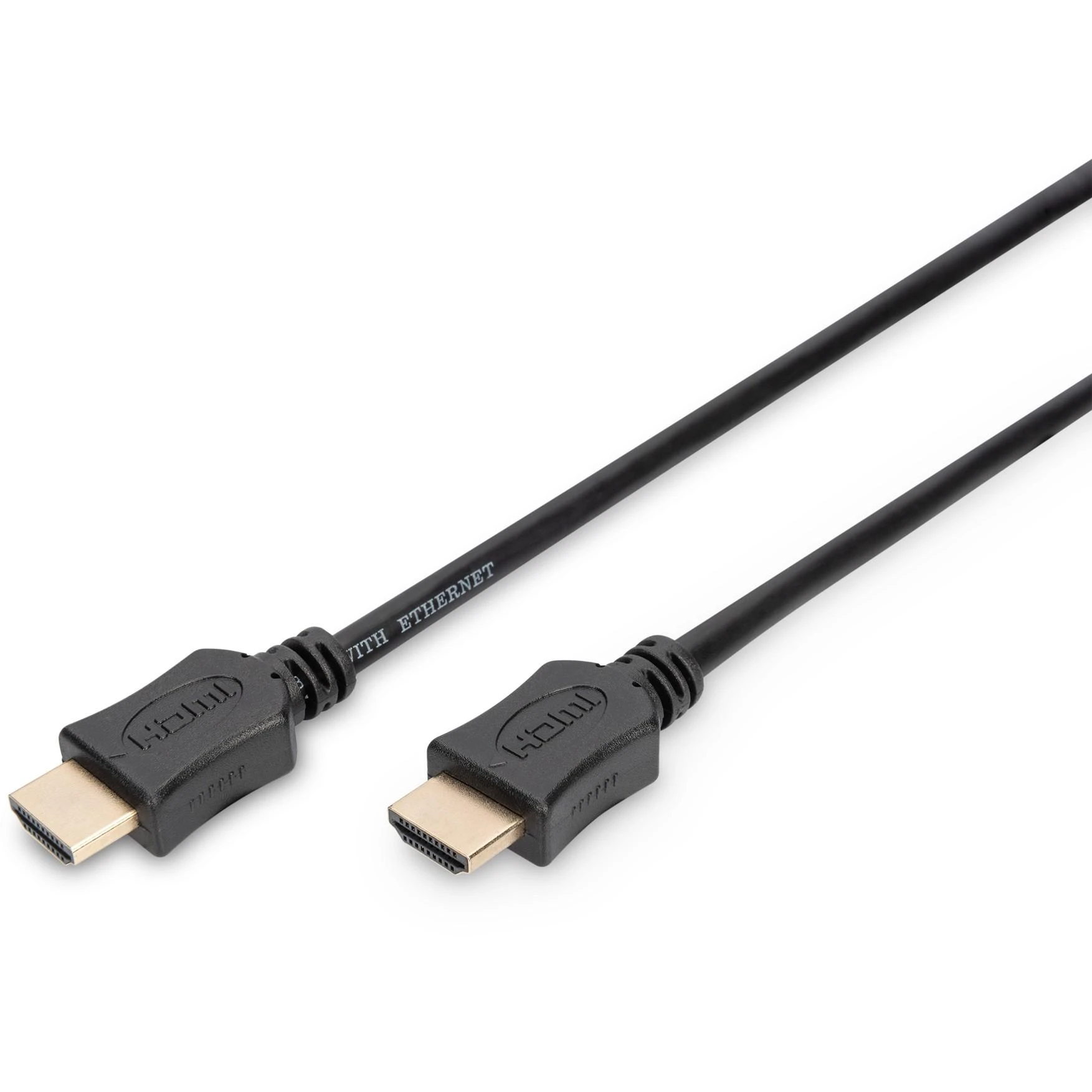 Assmann Electronic Assmann elektroninis ASSMANN HDMI 2.0 kabelis 2xHDMI A tipo kištukas didelės spartos HDMI su 5 m eterneto 4K Ultra HD ir 3D ARC CEC