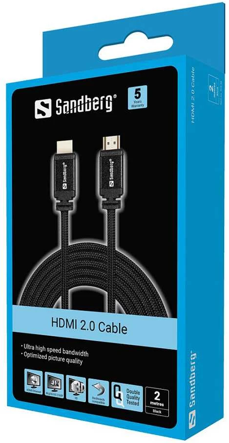 Sandberg HDMI 2.0 19M-19M, 2m