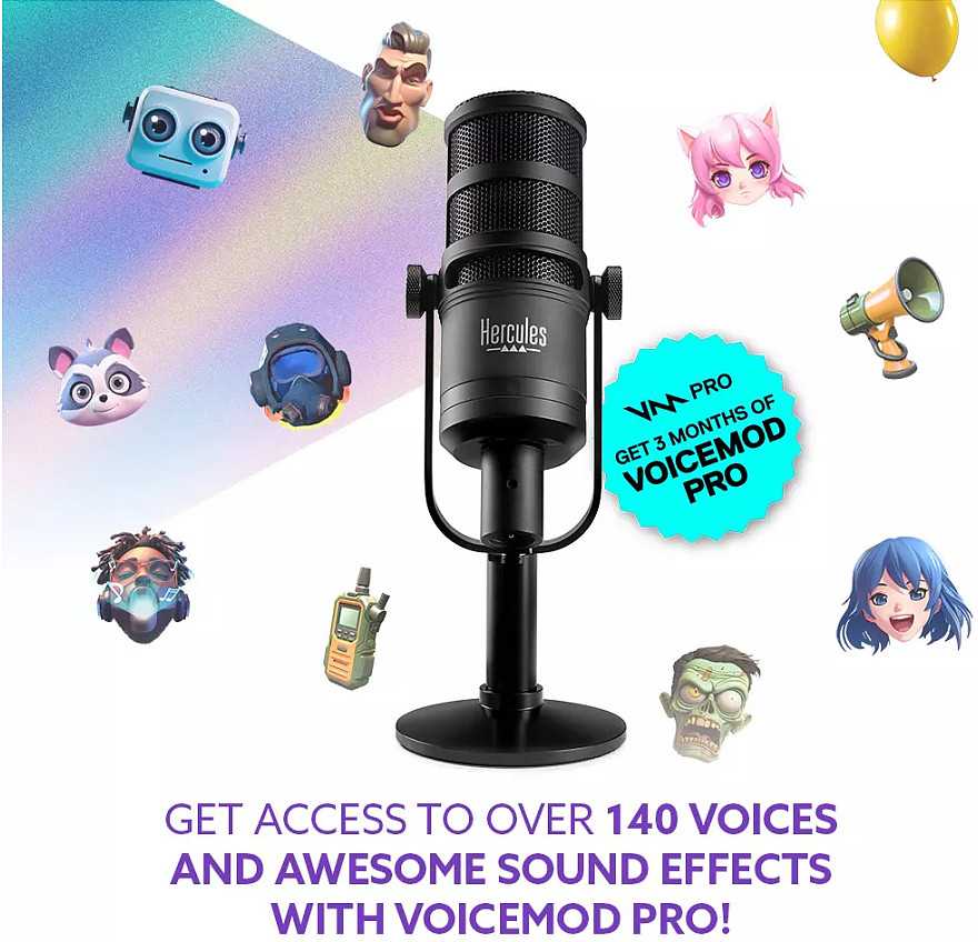 „Hercules Stream Essentials“ rinkinys XLR mažmeninei prekybai