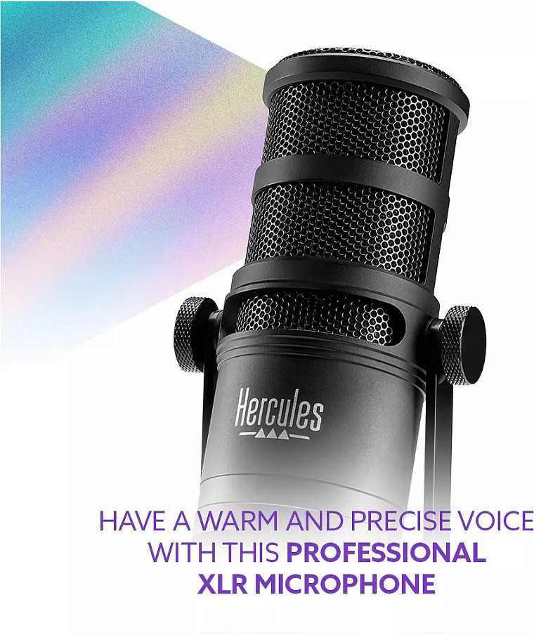 „Hercules Stream Essentials“ rinkinys XLR mažmeninei prekybai