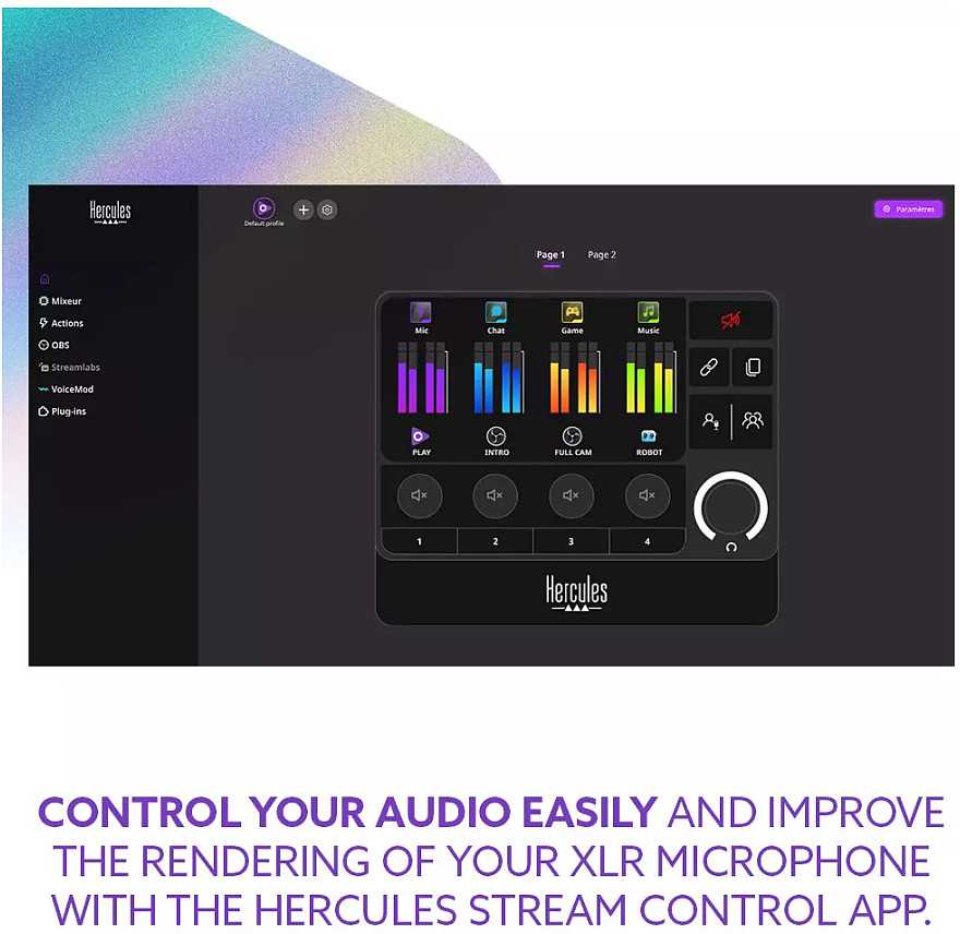 „Hercules Stream Essentials“ rinkinys XLR mažmeninei prekybai