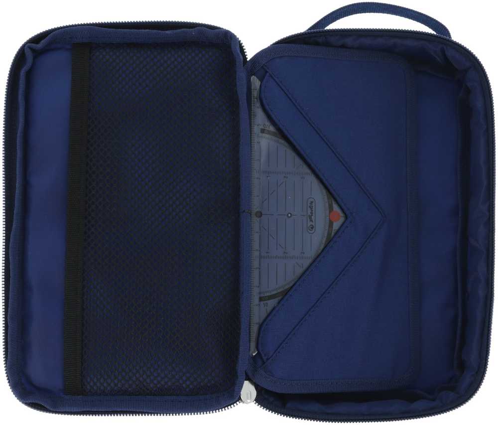 Penalas su dangčiu Herlitz CamoBlue