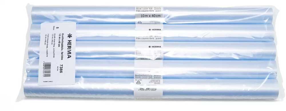 Herma Book Cover Foil transparent (7386)