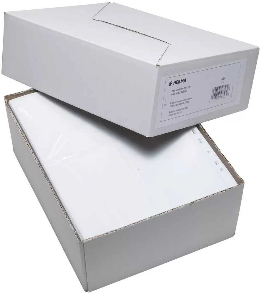 HERMA 7562 įmautė dokumentams 100 x 150 mm Polipropilenas (PP) 250 vnt