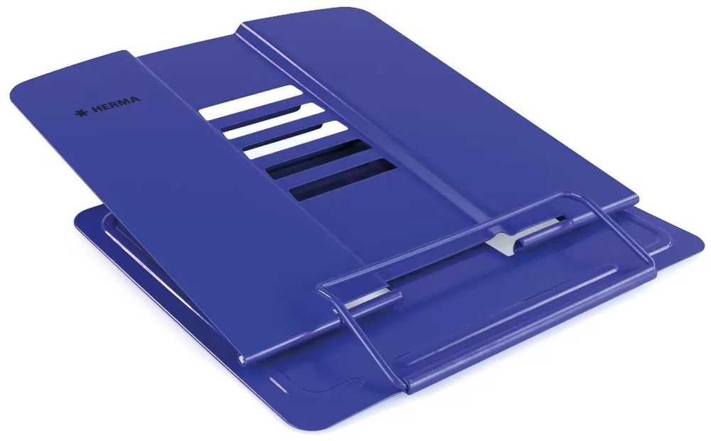 Herma HERMA Leseständer Metall Blau