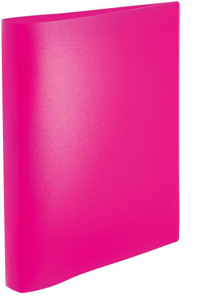 HERMA Ringbuch A4 PP neoninis, rožinis