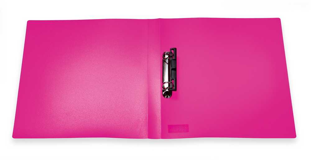 HERMA Ringbuch A4 PP neoninis, rožinis