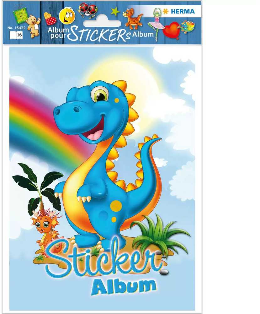 Herma HERMA Sticker Sammelalbum für Kids Dinos A5