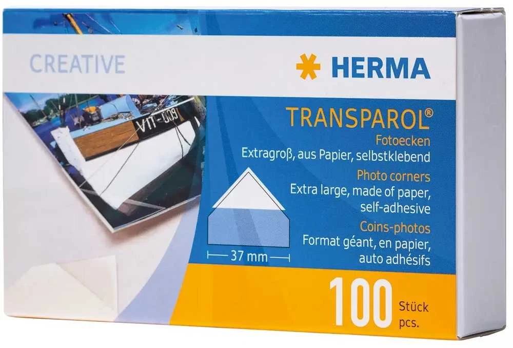 Nuotraukų rėmelis HERMA 1302 lipni etiketė Balta Keičiama 100 vnt