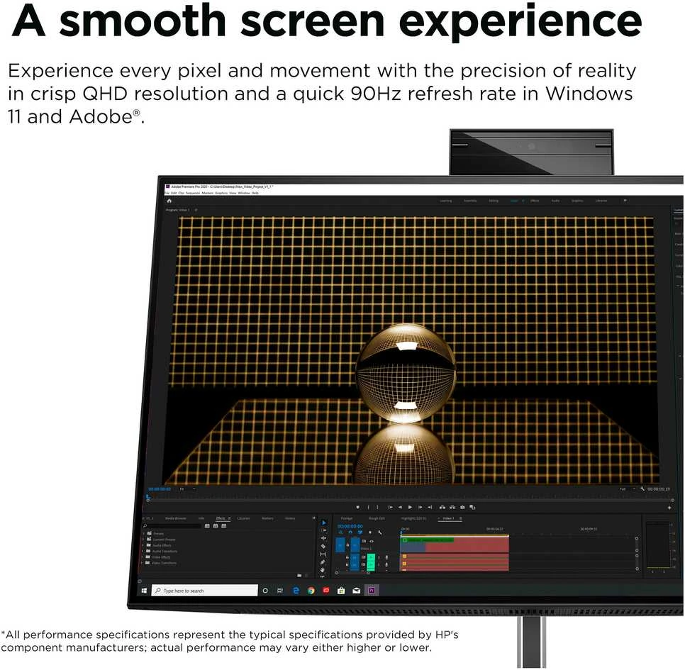 Monitorius HP Z24m G3 - 23.8in - 2560x1440 (QHD)