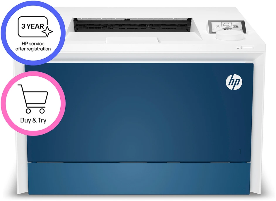 HP Color LaserJet Pro 4202dw Spausdintuvas - A4 Color lazerinis, Print, Auto-Duplex, LAN, WiFi, 33ppm, 750-4000 pages per month (replaces M454dw)