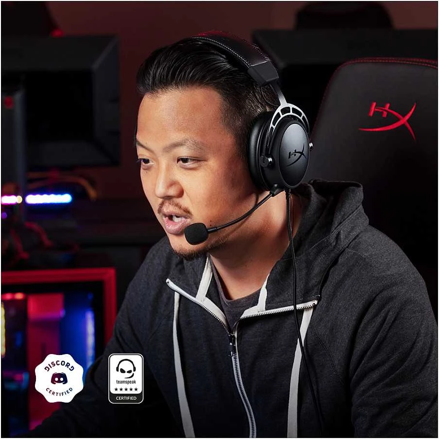 Žaidimų ausinės HyperX Cloud Alpha, Juodos
