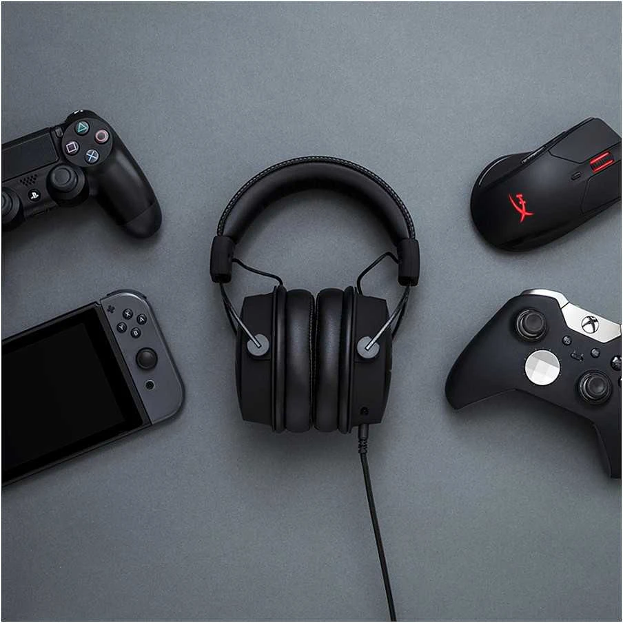 Žaidimų ausinės HyperX Cloud Alpha, Juodos