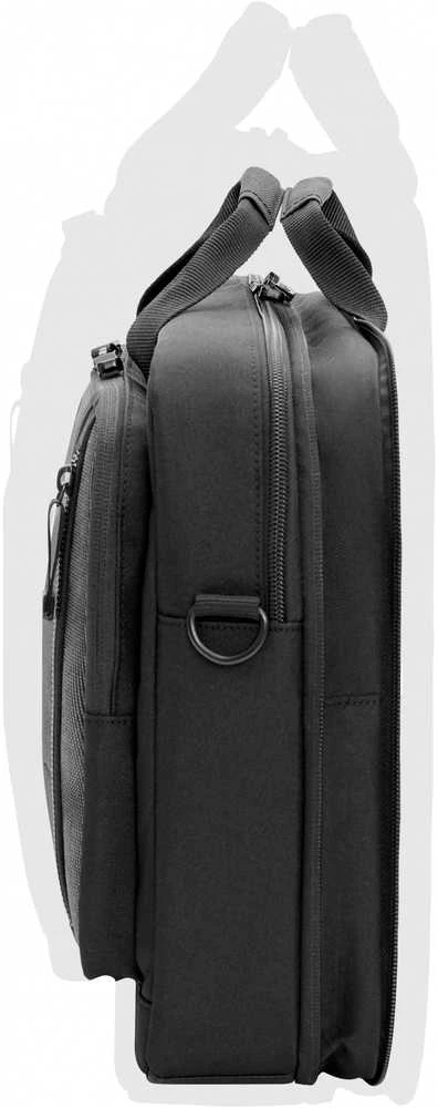 Hewlett Packard (HP) HP Executive 16 Top Load, Vanduo Resistant, Išplečiamas, RFID & Bluetooth tracker Pocket, Kabelio perėjimo USB-C prievadas - Juodas, Pilkas
