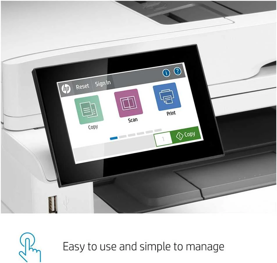Hewlett Packard (HP) HP LaserJet Enterprise MFP M430f AIO All-in-One Spausdintuvas - A4 Mono lazerinis, Spausdinti/Kopijuoti/Dual-Side Scan/Faksas, Automatinis dokumentų tiektuvas, Auto-Duplex, LAN, 38ppm, 900-4800 pages per mėnuo (pakeičia M521f / M521dn)