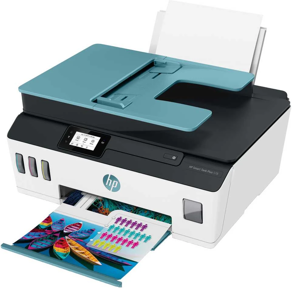 Hewlett Packard (HP) HP Smart Tank Plus 570 belaidis daugiafunkcis spausdintuvas, spalvotas, spausdinimo skirtukas namams, spausdinimas, nuskaitymas, kopijavimas, automatinis dokumentų tiektuvas, belaidis, nuskaitymas į PDF
