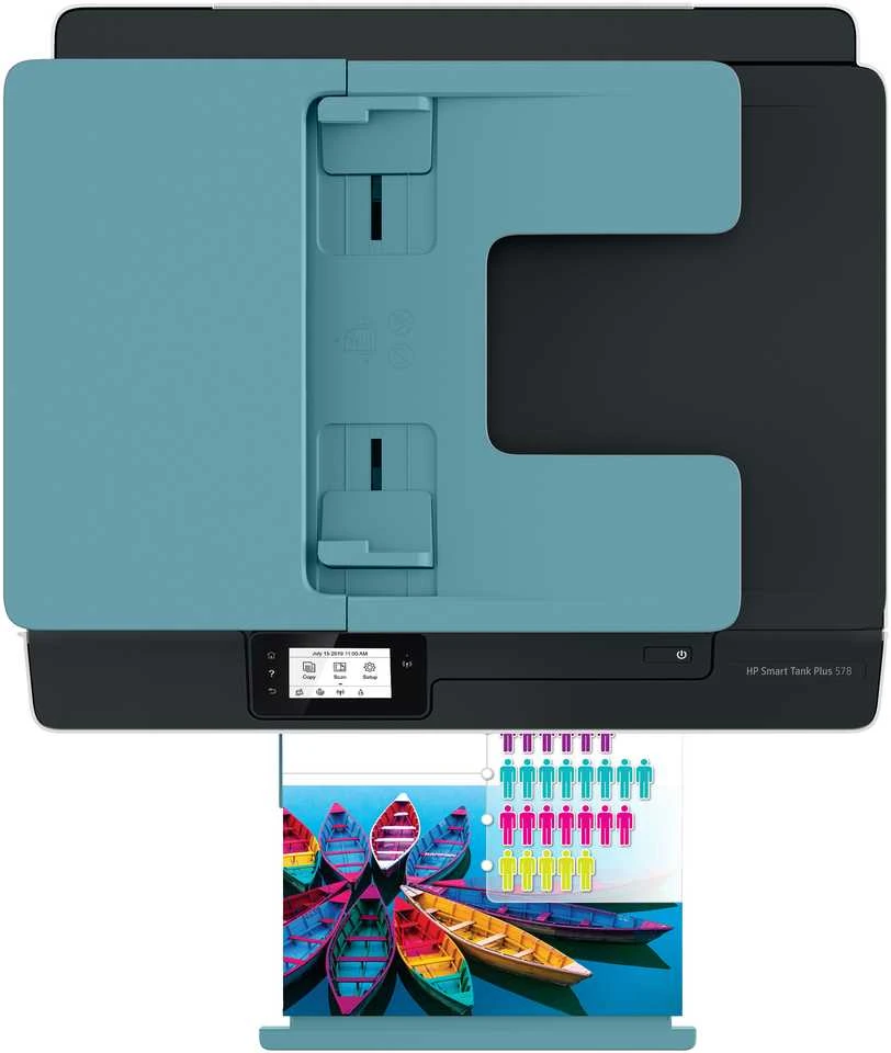 Hewlett Packard (HP) HP Smart Tank Plus 570 belaidis daugiafunkcis spausdintuvas, spalvotas, spausdinimo skirtukas namams, spausdinimas, nuskaitymas, kopijavimas, automatinis dokumentų tiektuvas, belaidis, nuskaitymas į PDF
