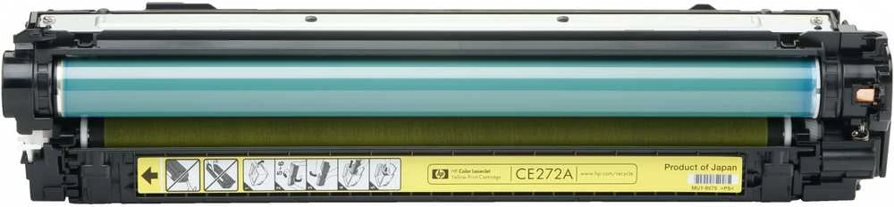 Hewlett Packard (HP) HP Color Laserjet CP5525 series Toneris Geltona (15 000 puslapių)