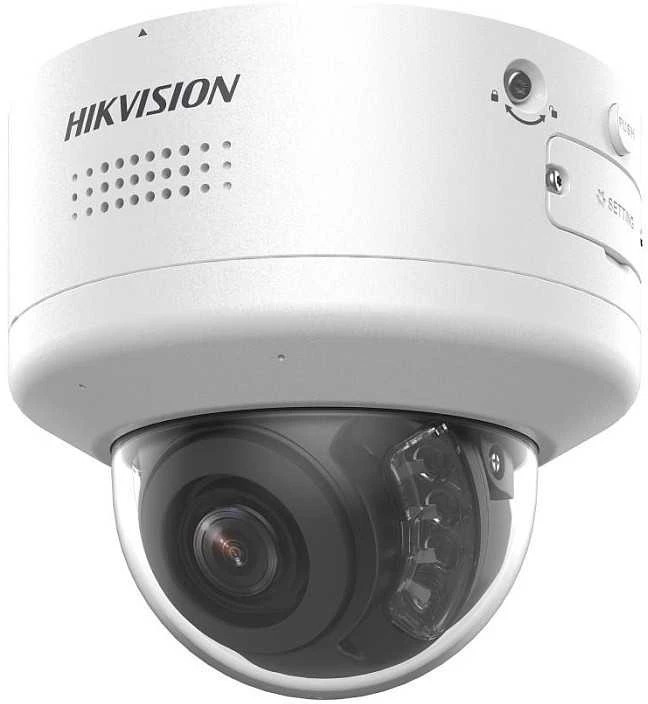 Hikvision kupolai DS-2CD2747G2H-LIPTRZS2U/SL F2.8-12 (balta, 4 MP, 40 m.IR, ColorVu)