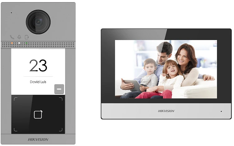 Hikvision DS-KIS604-S(C) Rinkinys wideodomofonu IP