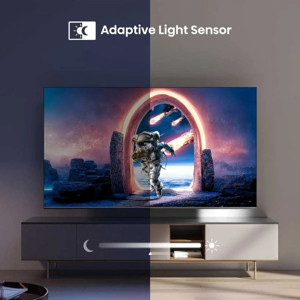 „Hisense UHD“ išmanusis televizorius | 55A6N | 55" | Išmanusis televizorius | VIDAA OS | UHD | Juodas