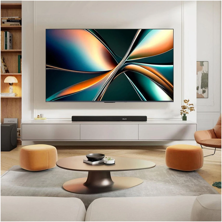 Televizorius Hisense Mini LED TV | 65U7Q | 65 | Smart TV | VIDAA Smart OS | UHD | Juodas