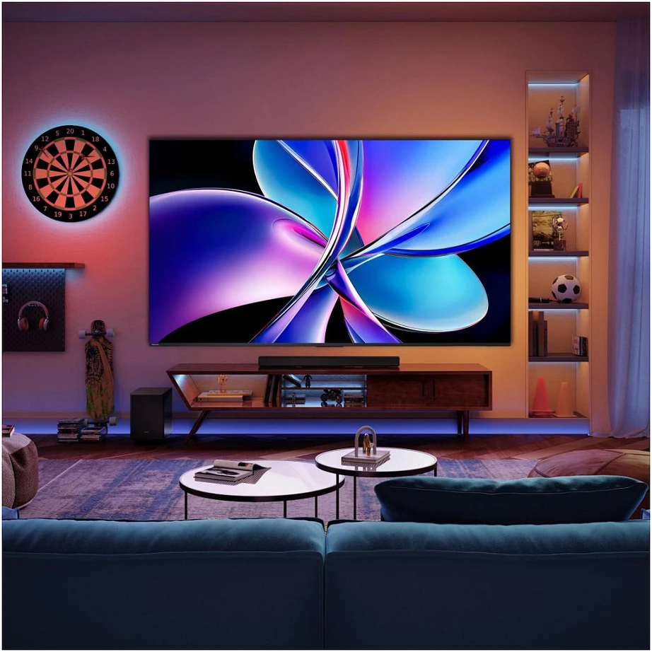 Televizorius Hisense 100E7Q PRO 2.54 m (100") 4K Ultra HD Smart TV Wi-Fi Juodas