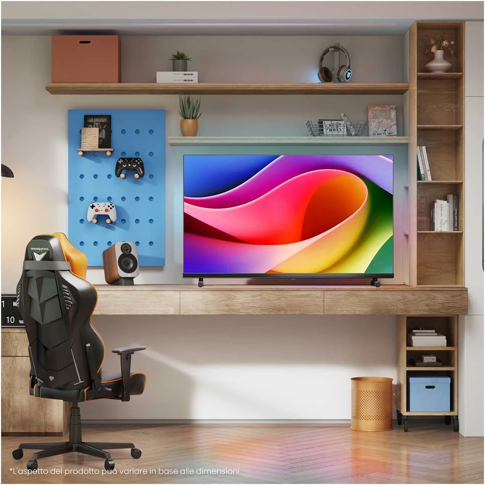 „HISENSE 32A5Q“ 32 colių QLED „FullHD“ vaizdo kokybės televizorius su „OS“ 60 Hz „Dolby Atmos“ vaizdo kokybe.