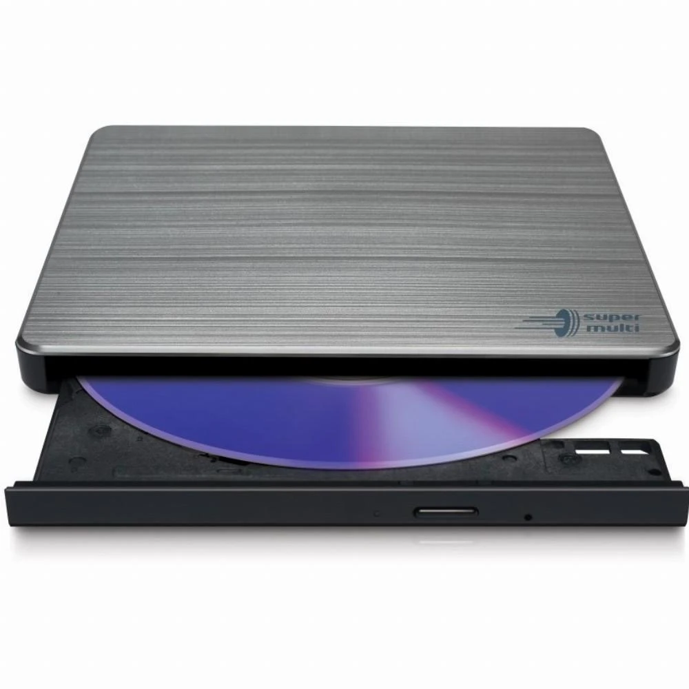 LG Hl Data Storage H.L duomenų saugykla | Itin plonas nešiojamas DVD rašytuvas | GP60NS60 | Sąsaja USB 2.0 | DVD±R/RW | CD skaitymo greitis 24 x | CD įrašymo greitis 24 x | Sidabras | Stalinis kompiuteris / Nešiojamasis kompiuteris