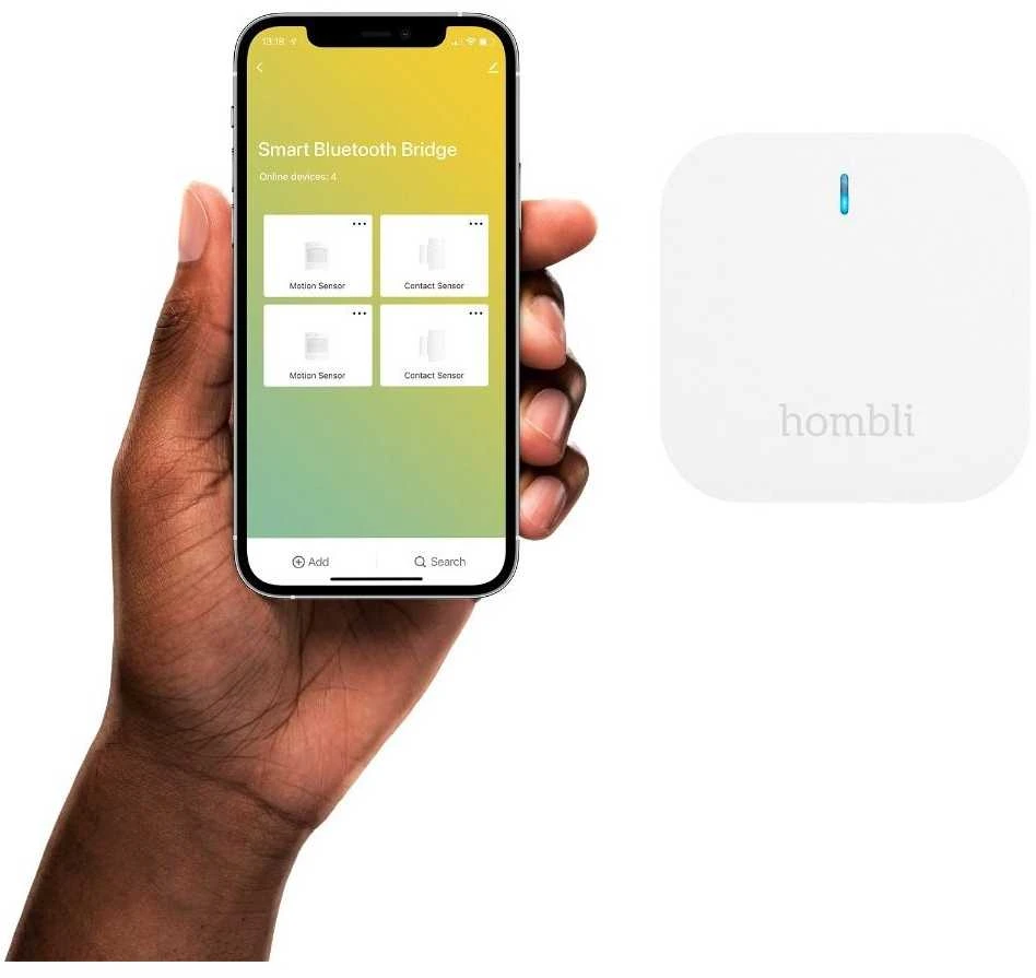 Hombli Smart Bluetooth Bridge baltas