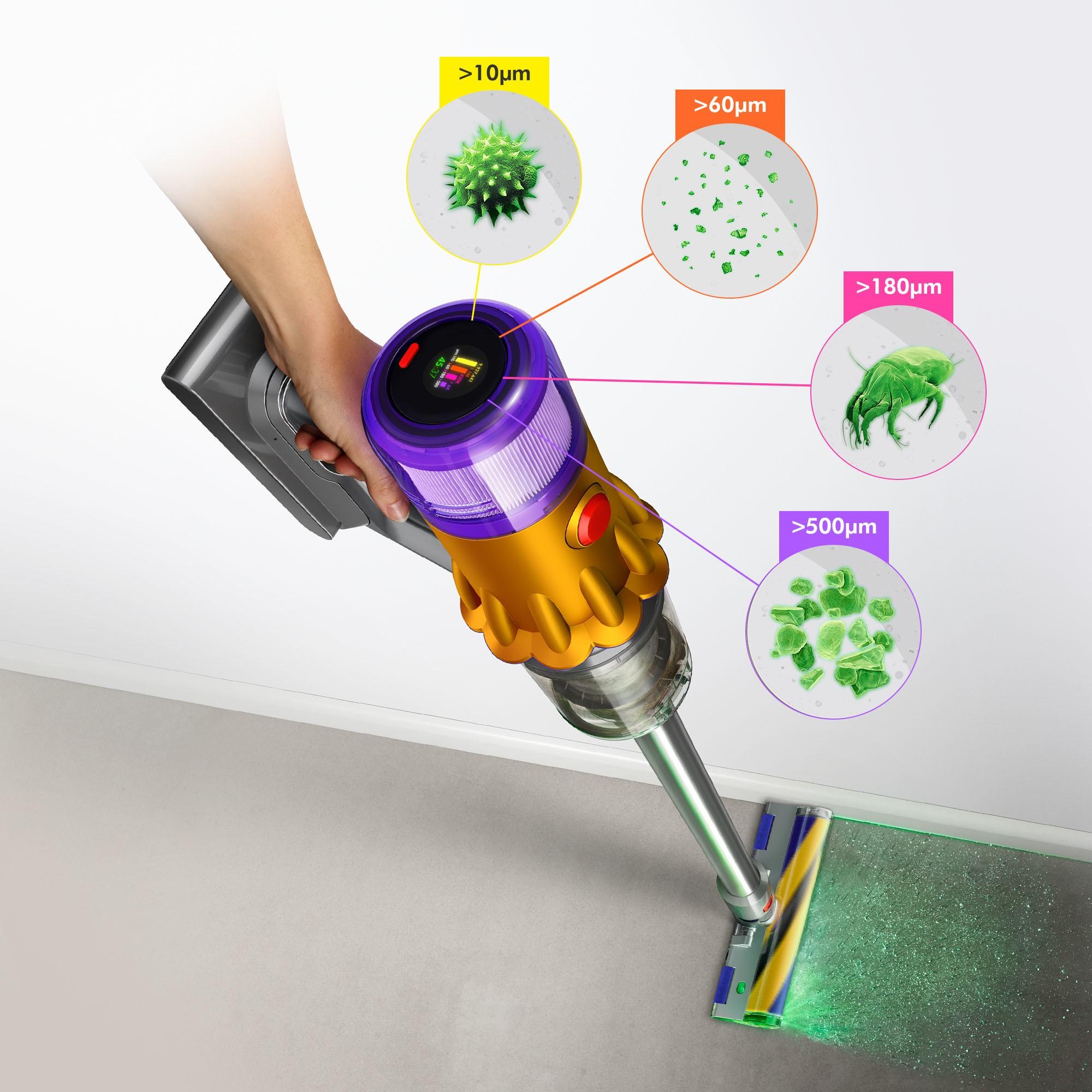 Dulkių siurblys šluota Dyson V12 Slim Detect Absolute 2023, modelis ...