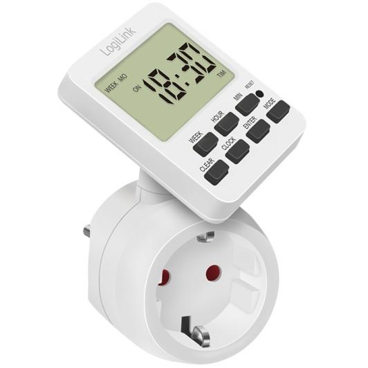 LogiLink Logilink Zeitschaltuhr, digital drehbares Ekranas
