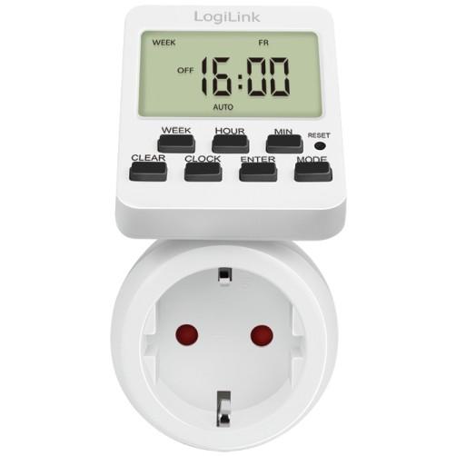 LogiLink Logilink Zeitschaltuhr, digital drehbares Ekranas