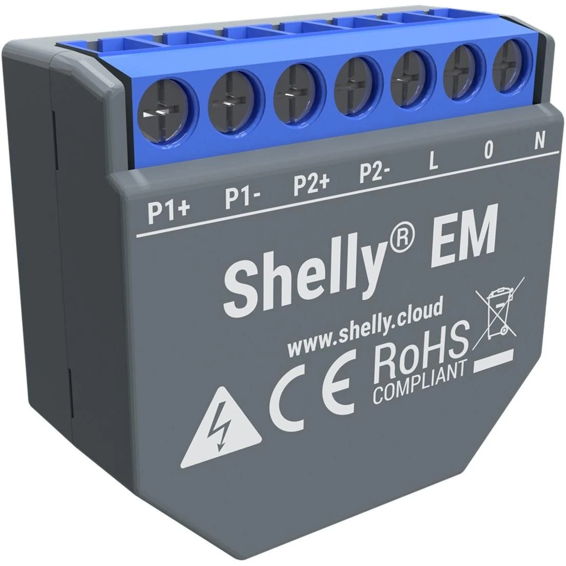 Shelly EM Wi-Fi valdomas energijos skaitiklis ir kontaktoriaus valdymas