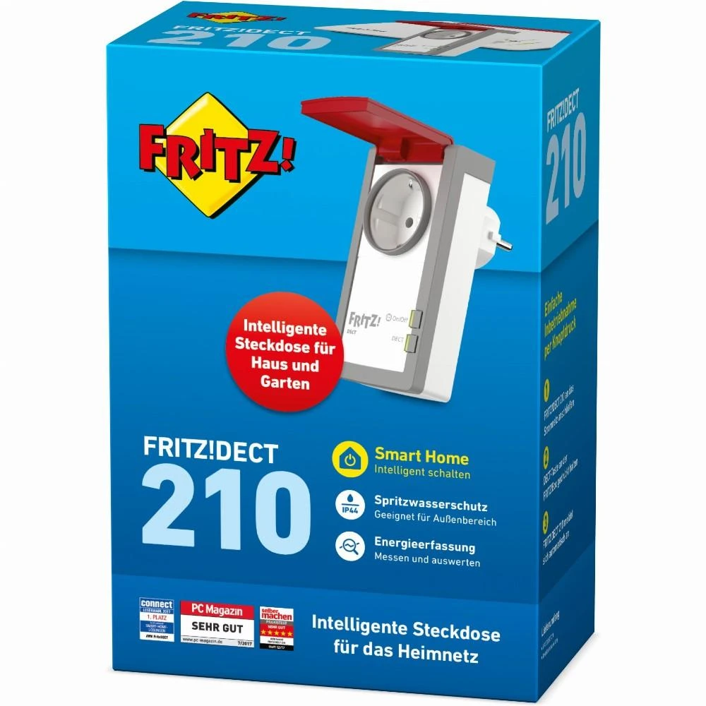 AVM FRITZ!DECT 210 išmanusis kištukas Balta 3450 W