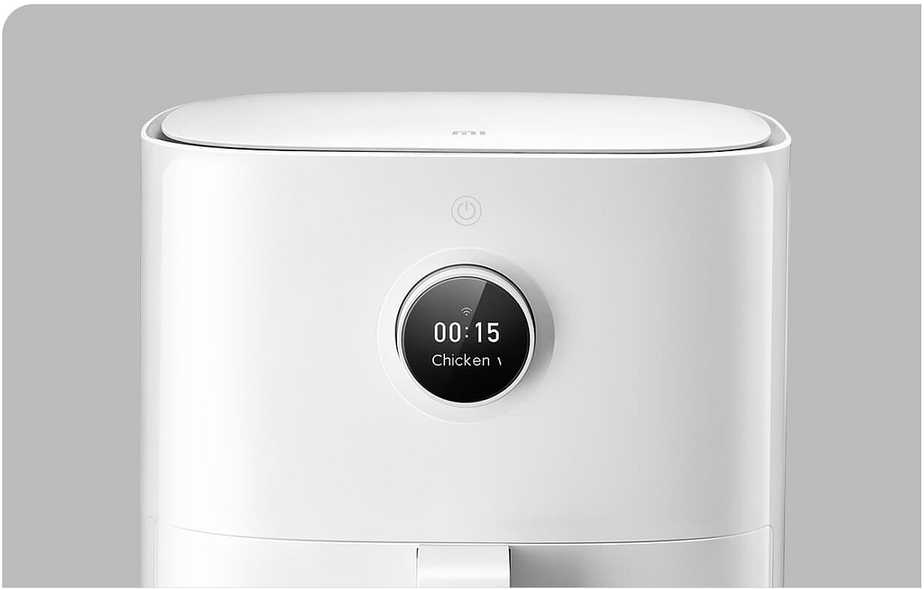 Gruzdintuvė Xiaomi Mi Smart Air Fryer Power 1500 W, Talpa 3.5 l, Balta