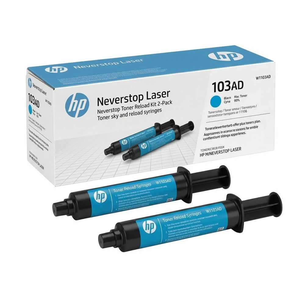 Hewlett Packard (HP) HP 103AD „Neverstop“ tonerio papildymo rinkinys, 2 vnt.