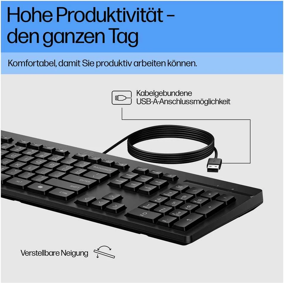 HP 125 G2 USB WD Klaviatūra