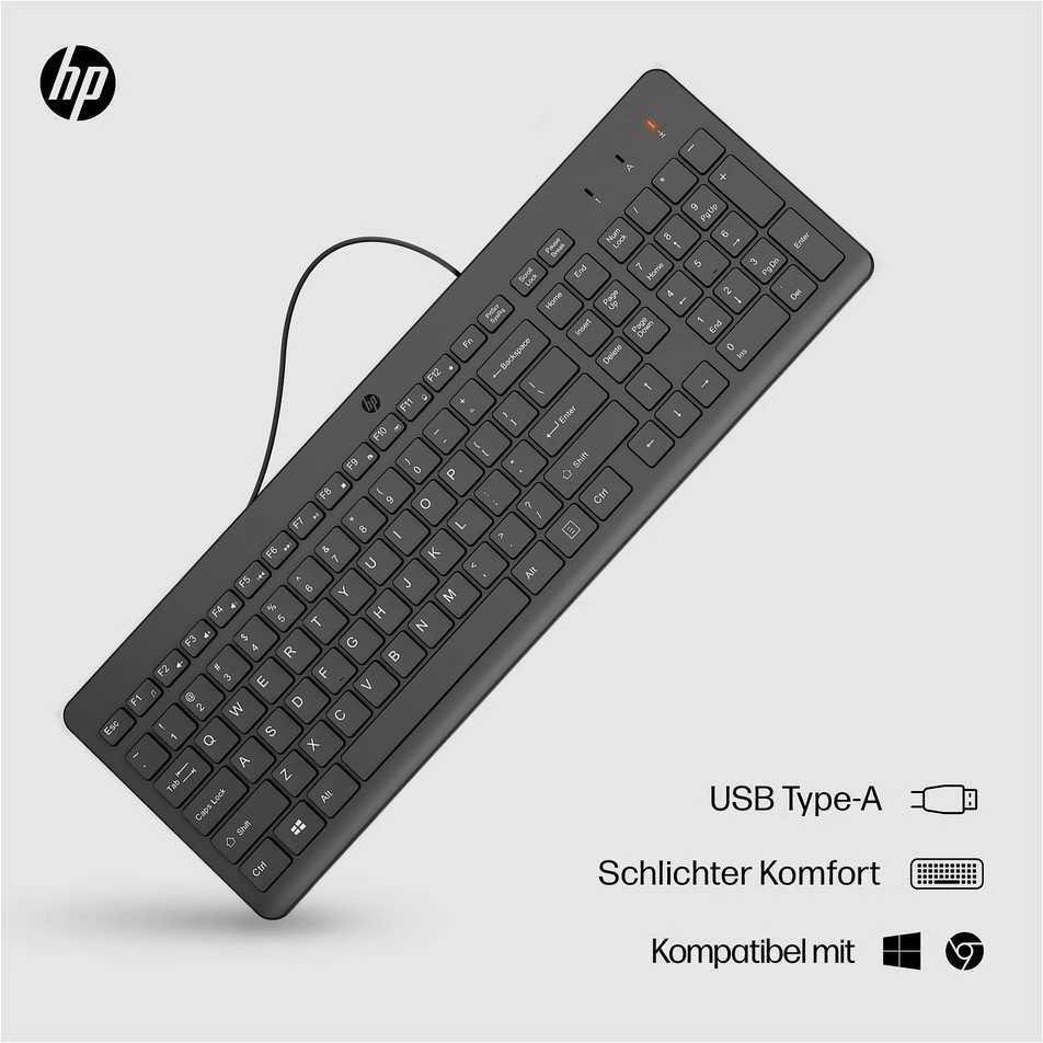 Hewlett Packard (HP) Klaviatūra HP 150 (664R5AA#ABD)