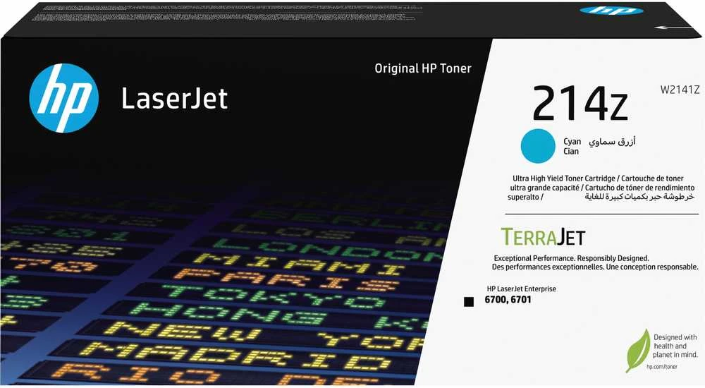 Hewlett Packard (HP) HP 214Z CYN ORIGINALUS LASERJET/TONER CRTG