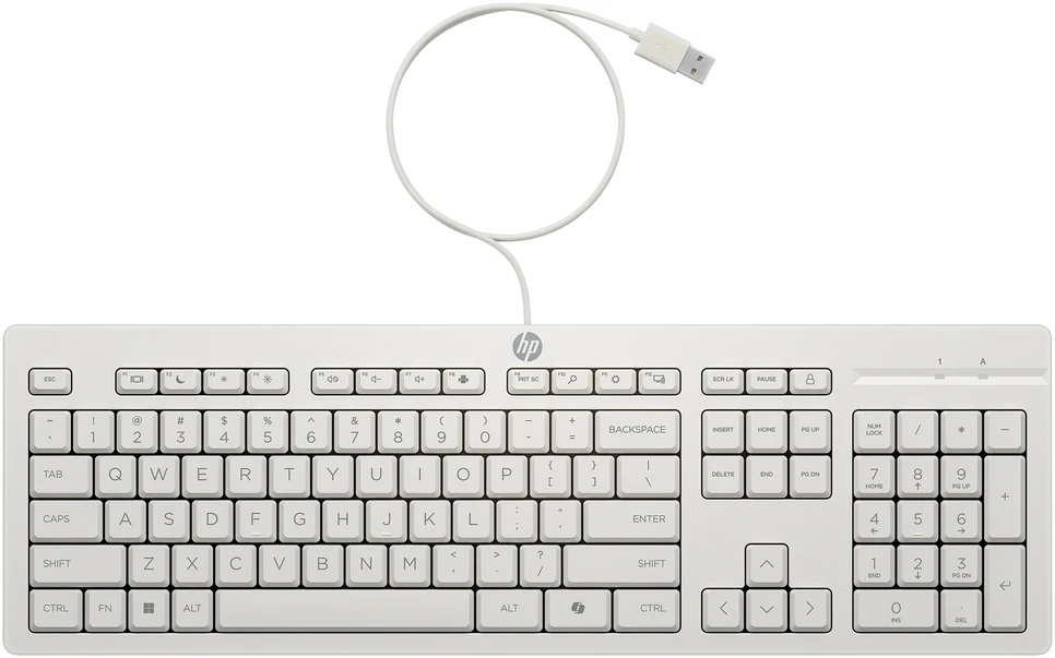 Hewlett Packard (HP) Klaviatūra ir pelė Kit HP 225 su laidu Pelė and KB G2 US English QWERTY