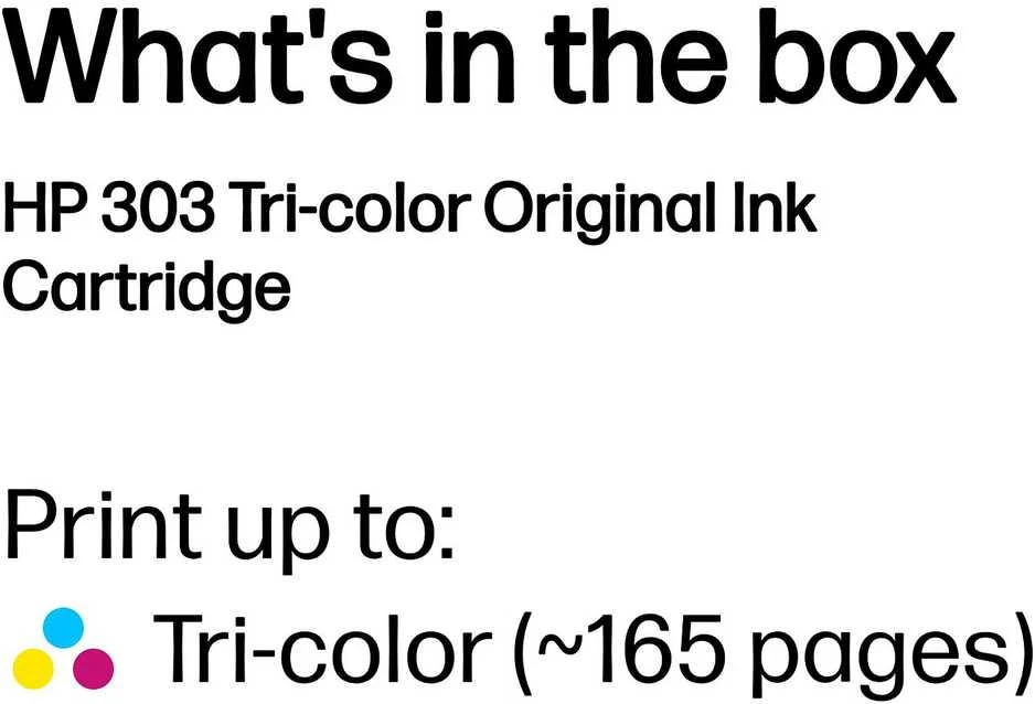 Hewlett Packard (HP) HP 303 spalva T6N01A Instant Ink