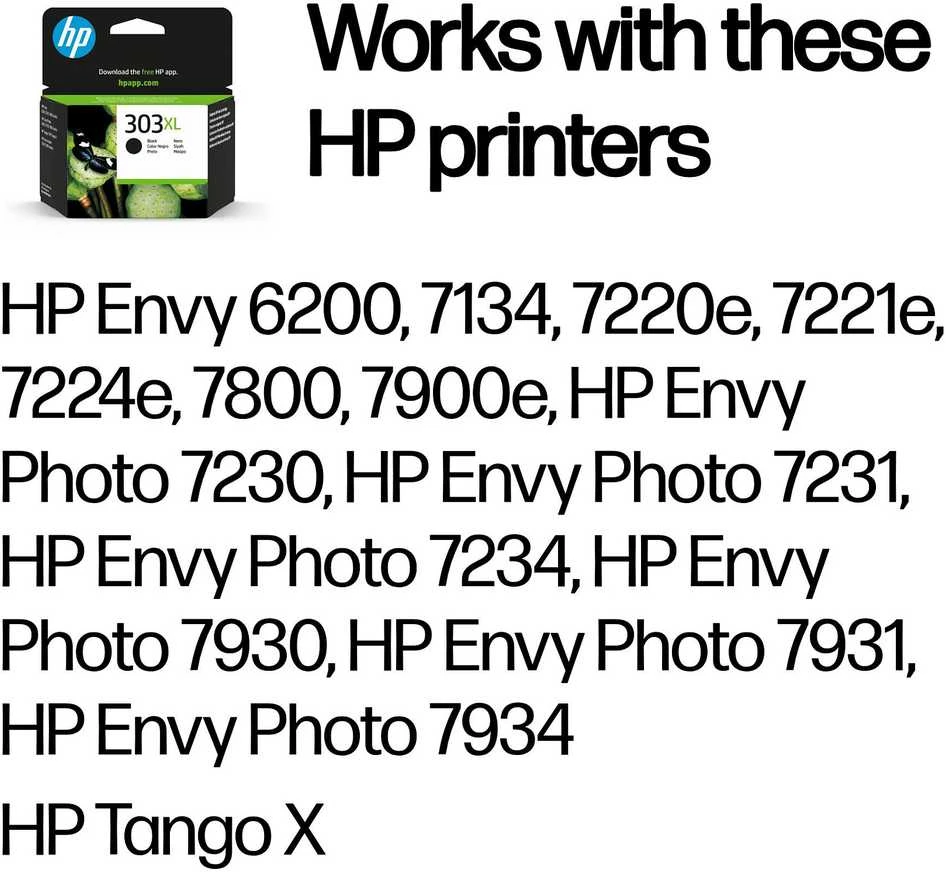Hewlett Packard (HP) HP 303 XL juoda T6N04AE Instant Ink