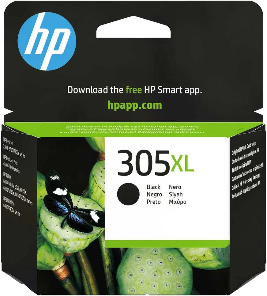 Hewlett Packard (HP) HP rašalo kasetė Nr. 305XL juodas, didelės talpos