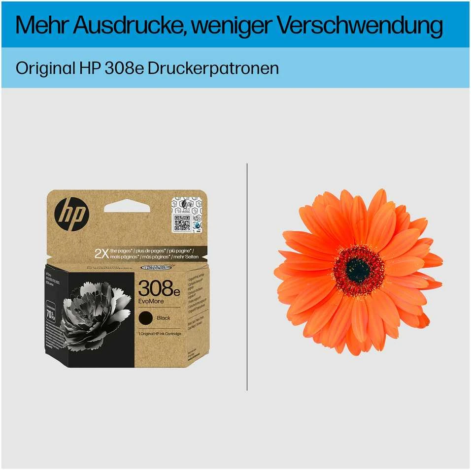 HP 308e juoda 7FP22UE