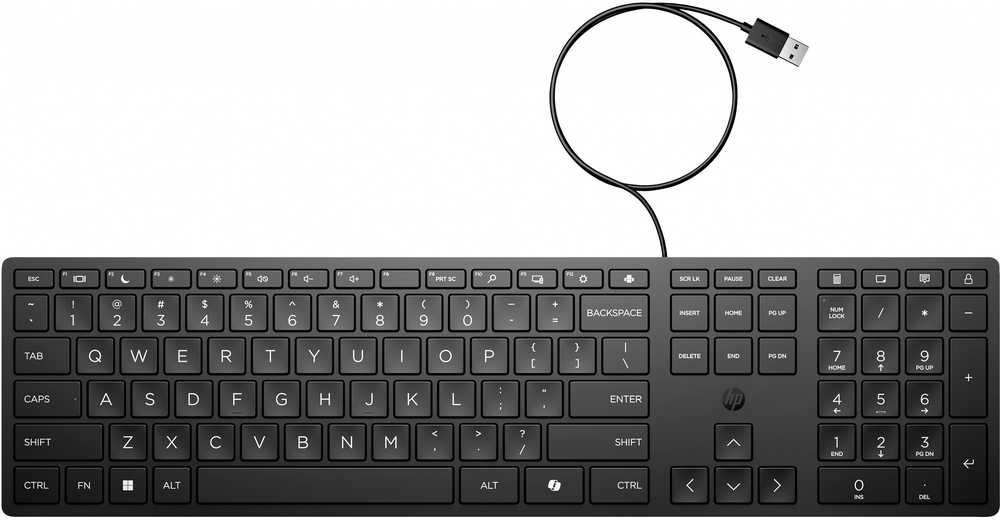 Klaviatūra HP 320K su laidu