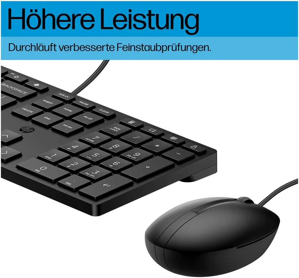 Klaviatūra ir pelė Kit HP Desktop 320MK - Full Size QWERTZ