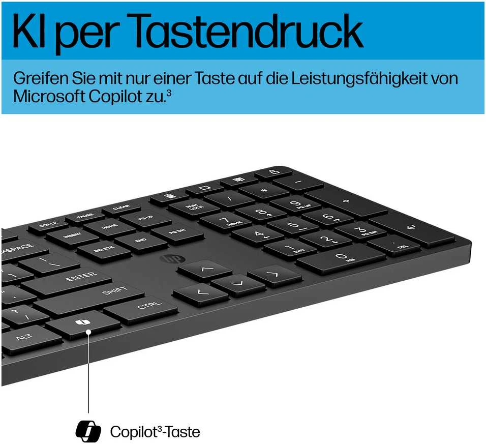 Klaviatūra ir pelė Kit HP Desktop 320MK - Full Size QWERTZ